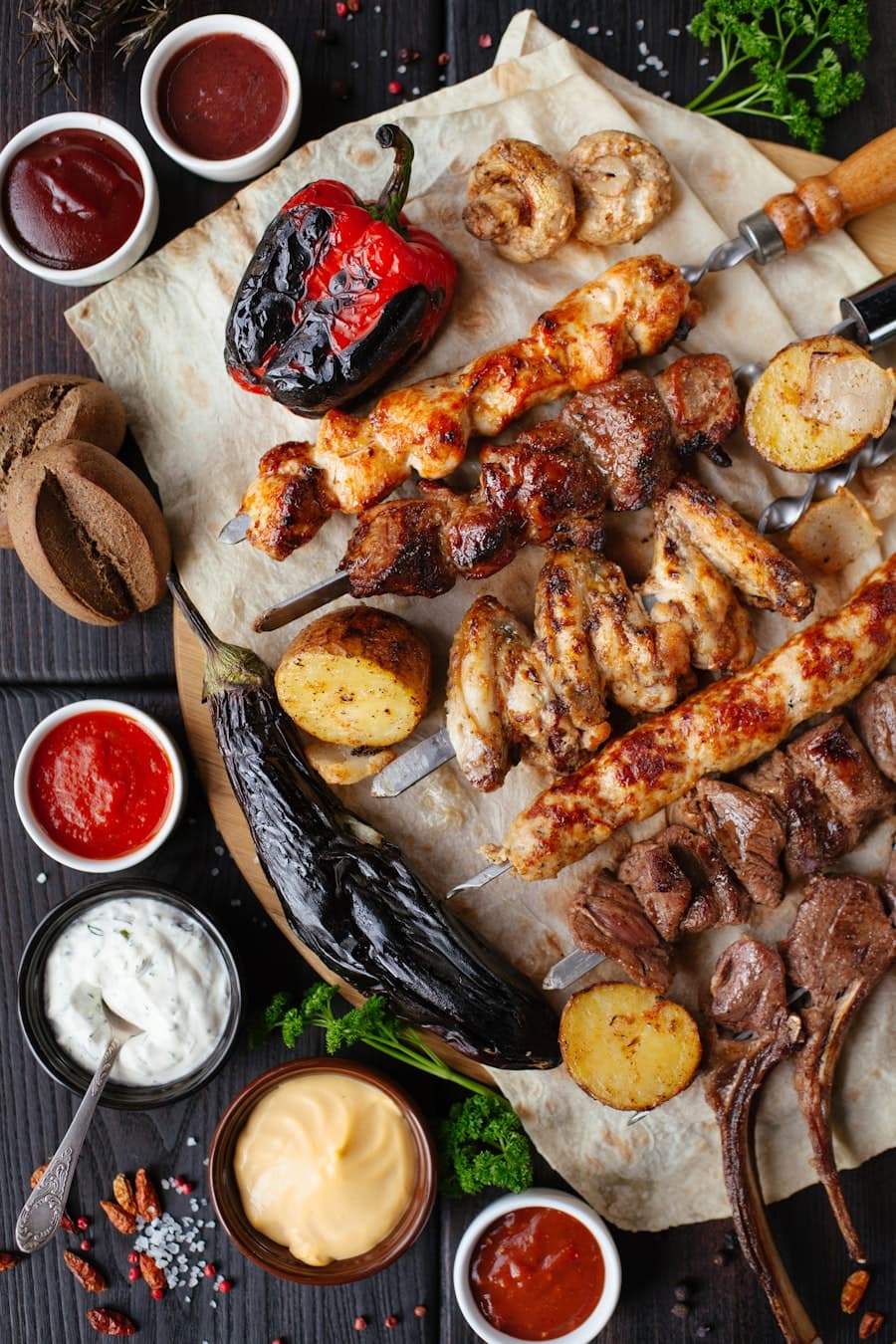 Mix grill